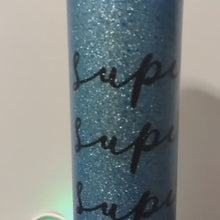Load and play video in Gallery viewer, Glitter tumblers
